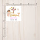 Custom Baptism/Bautizo Stickers | 2" x 2"  Square Labels | Personalized Baptism Stickers | Custom Labels On A Roll | English and Spanish