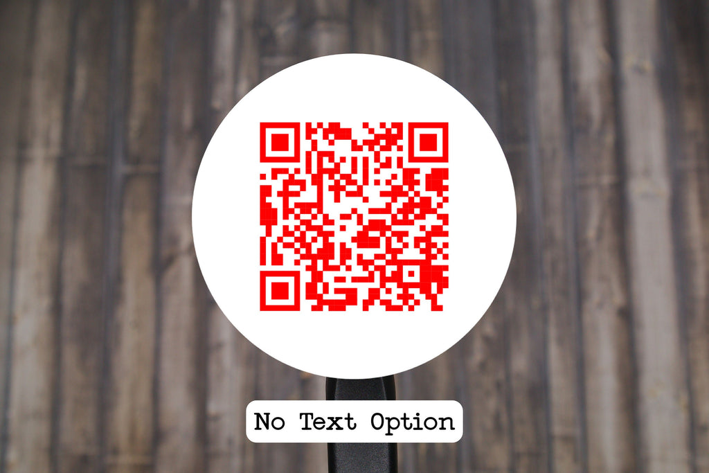 Qr Code Sticker Rounded Corners QR Code Custom Stickers | 2