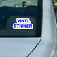 Custom Vinyl Sticker From Your Design