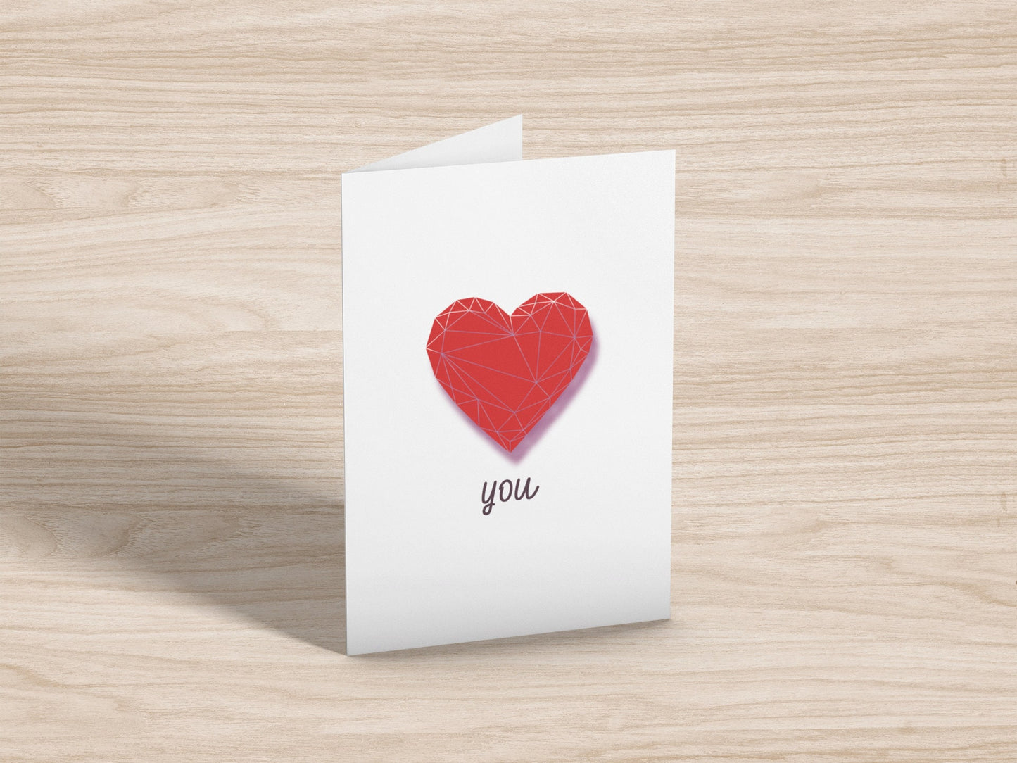 Love/Heart You Greeting Card