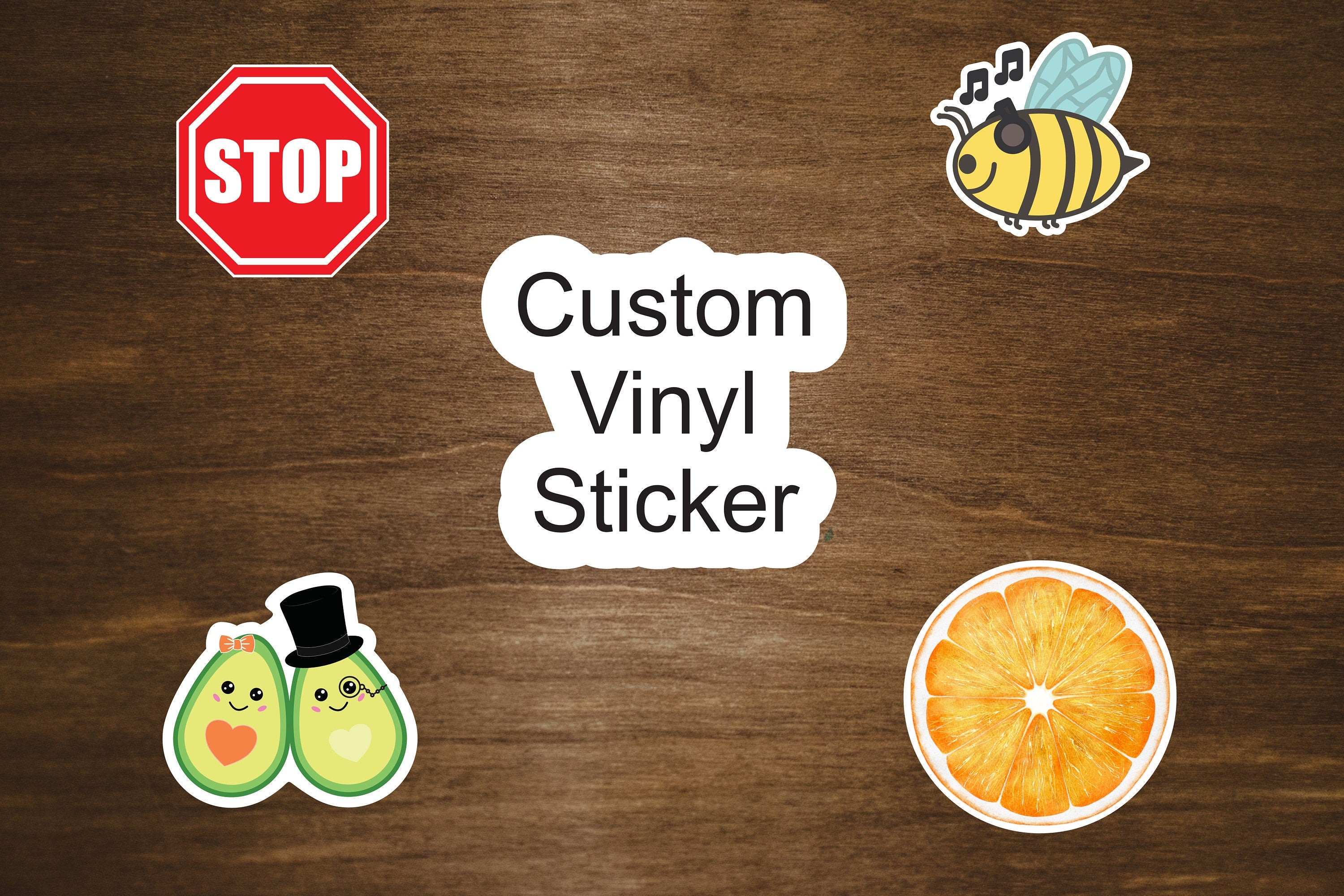 Phenyle Sticker Design Custom Vinyl Sticker From Your Design – Fig Tree Works