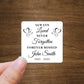 Custom Memorial Stickers - Always Loved Never Forgotten Forever Missed