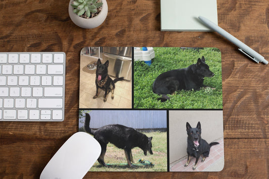 Custom Photo Collage Mouse Pad