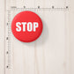 Stop Pinback Button