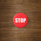 Stop Pinback Button