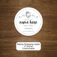 Custom Baking Round Packaging Labels | Small Business Labels | Minimalist Business Stickers | 2" Round Labels